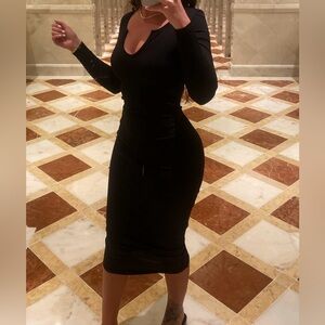 Black Long Sleeve Dress